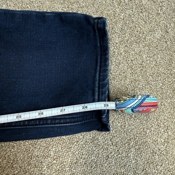 Old Navy: Men's Dark Blue Wash Built In Tough Slim Denim Jeans, Size 29 x 30 - Picture 8 of 8